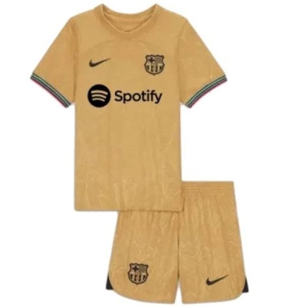 GOSTUJOČI OTROŠKI KOMPLET FC BARCELONA 2022/23