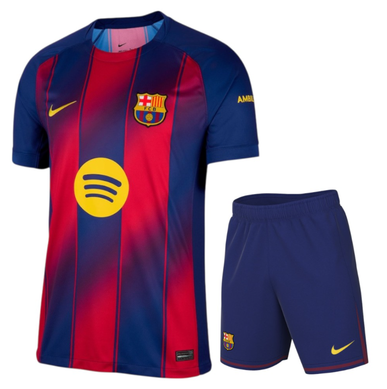 DOMAČI OTROŠKI KOMPLET FC BARCELONA 2025/26 - LAMINE YAMAL #10 - Image 2
