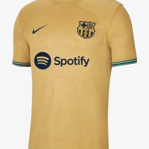 GOSTUJOČI TRETJI DRES FC BARCELONA 2022/23