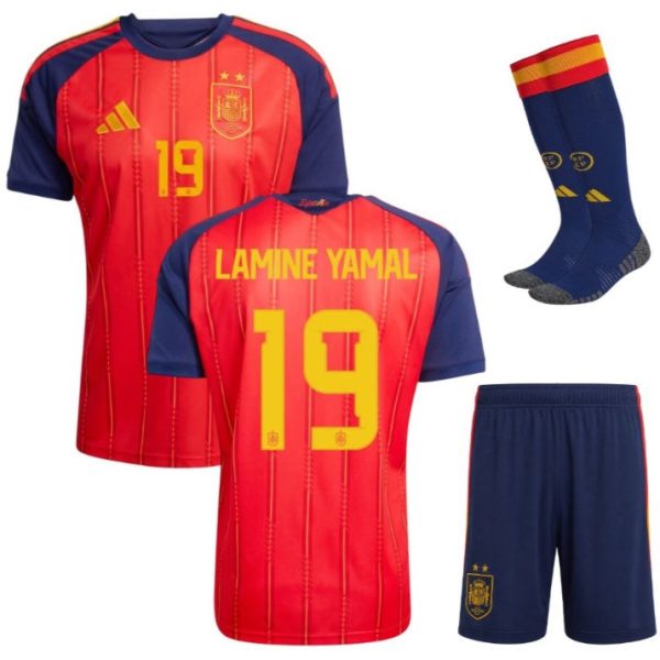 DOMAČI OTROŠKI KOMPLET ŠPANIJA 2026/27 - LAMINE YAMAL #19