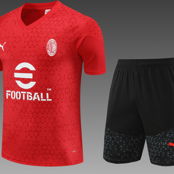 TRENING KOMPLET AC MILAN 2023/24 RDEČI